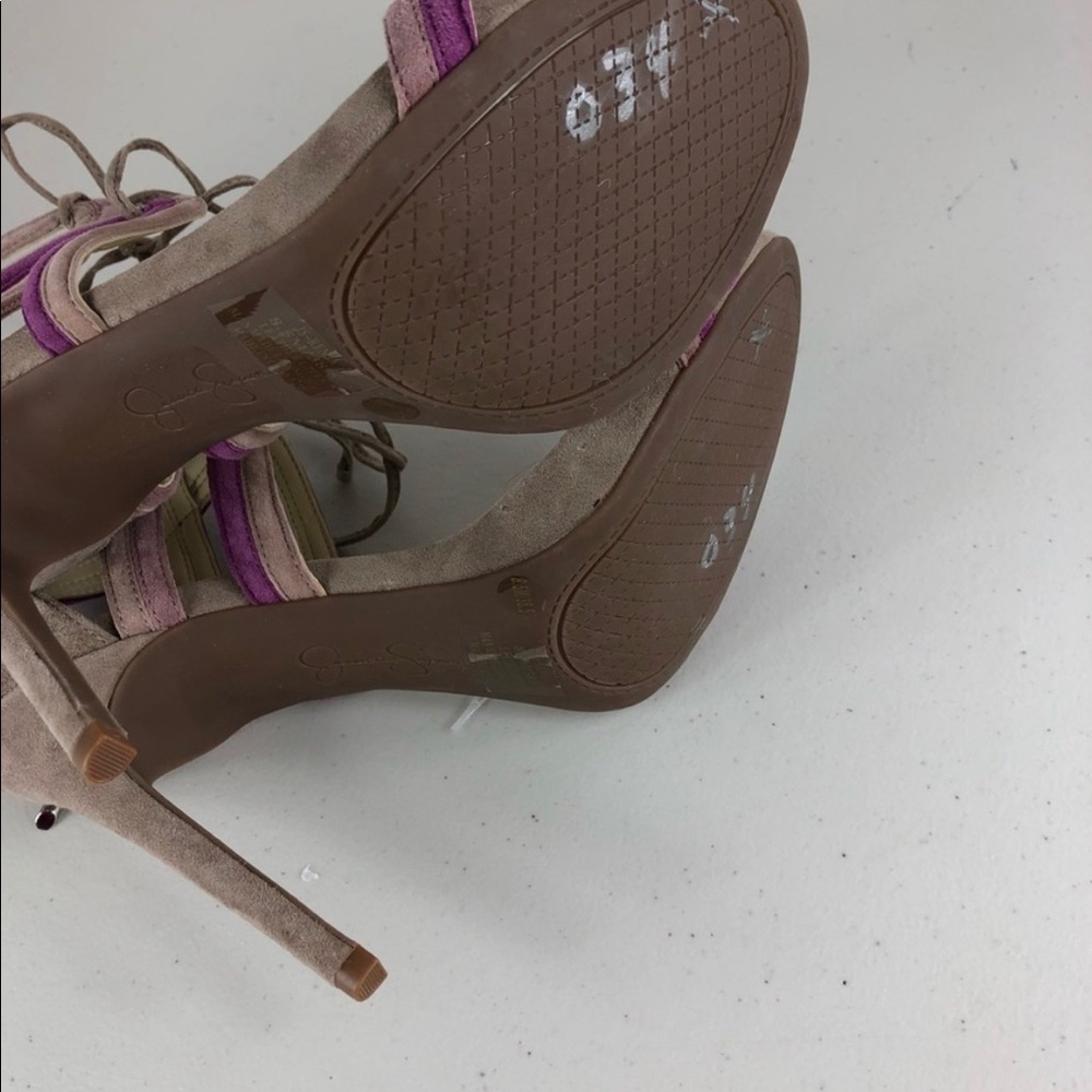 Jessica Simpson Platforms Purple Size 8.5 - Picture 9 of 9